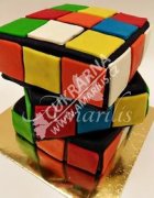 Rubikova kostka č.2170 čokoládová světlý