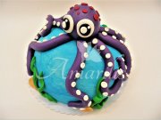 Chobotnice č.2091 višňovo-čokoládová tmavý
