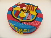 FC Barcelona č.5006 cookies tmavý