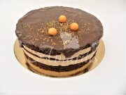 Nugátový dort č.1009 19 cm