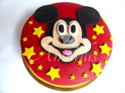 Mickey Mouse č. 2105 višňovo-čokoládová tmavý
